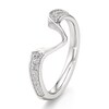 Thumbnail Image 4 of J'Lure Lab-Grown Diamond Contour Wedding Band 1/6 ct tw 18K White Gold