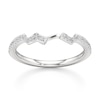 Thumbnail Image 1 of J'Lure Lab-Grown Diamond Angled Contour Wedding Band 1/6 ct tw 18K White Gold