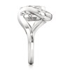 Thumbnail Image 3 of J'Lure Pear Step-Cut Lab-Grown Diamond Engagement Ring 3 ct tw 18K White Gold