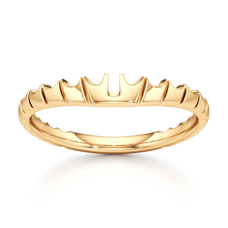 Main Image 1 of J'Lure Contour Wedding Band 18K Yellow Gold