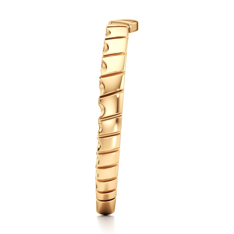 Main Image 3 of J'Lure Contour Wedding Band 18K Yellow Gold