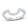 Thumbnail Image 1 of Pnina Tornai Baguette & Round-Cut Diamond Contour Anniversary Ring 1/3 ct tw 14K White Gold