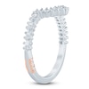 Thumbnail Image 2 of Pnina Tornai Baguette & Round-Cut Diamond Contour Anniversary Ring 1/3 ct tw 14K White Gold