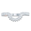 Thumbnail Image 3 of Pnina Tornai Baguette & Round-Cut Diamond Contour Anniversary Ring 1/3 ct tw 14K White Gold