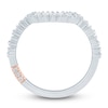 Thumbnail Image 4 of Pnina Tornai Baguette & Round-Cut Diamond Contour Anniversary Ring 1/3 ct tw 14K White Gold