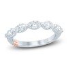 Thumbnail Image 1 of Pnina Tornai Oval-Cut Lab-Grown Diamond Five-Stone Anniversary Ring 1-1/2 ct tw 14K White Gold
