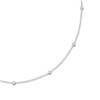 Thumbnail Image 2 of Lab-Grown Diamond Bezel-Set Station Necklace 1/2 ct tw 10K White Gold 18"