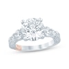 Thumbnail Image 1 of Pnina Tornai Round-Cut Lab-Grown Diamond Engagement Ring 4 ct tw 14K White Gold