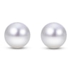 Thumbnail Image 2 of Cultured Pearl Stud Earrings 14K Yellow Gold 5-5.5mm
