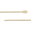 Thumbnail Image 2 of Glitter Rope Chain 1.6mm Semi-Solid 10K Yellow Gold 18"