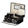Thumbnail Image 1 of Jewelry Box Black Split-Grain Leather