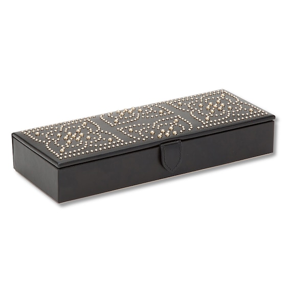Marrakesh Jewelry Safe Deposit Box Black Leather all Jared