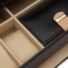 Thumbnail Image 2 of Wolf Chloé Extra Large Jewelry Box Black/Tan Leather