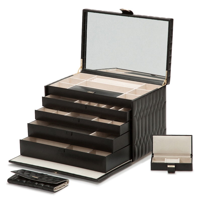 Main Image 4 of WOLF Caroline Extra Large Jewelry Case