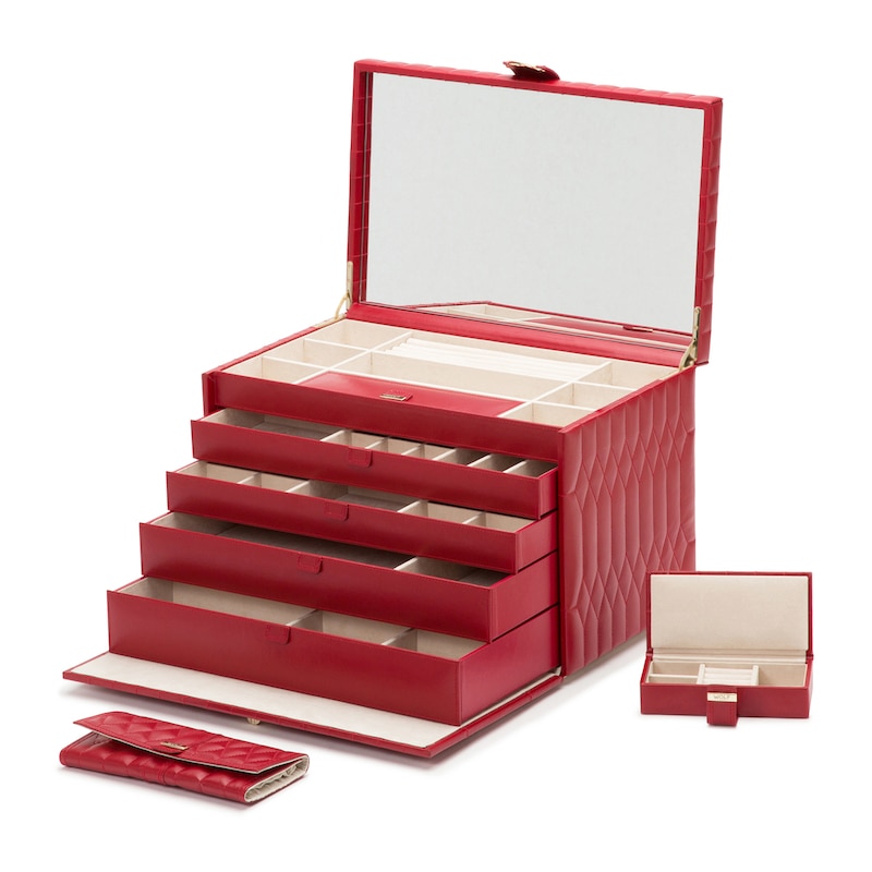 Main Image 3 of WOLF Caroline Extra Large Jewelry Case