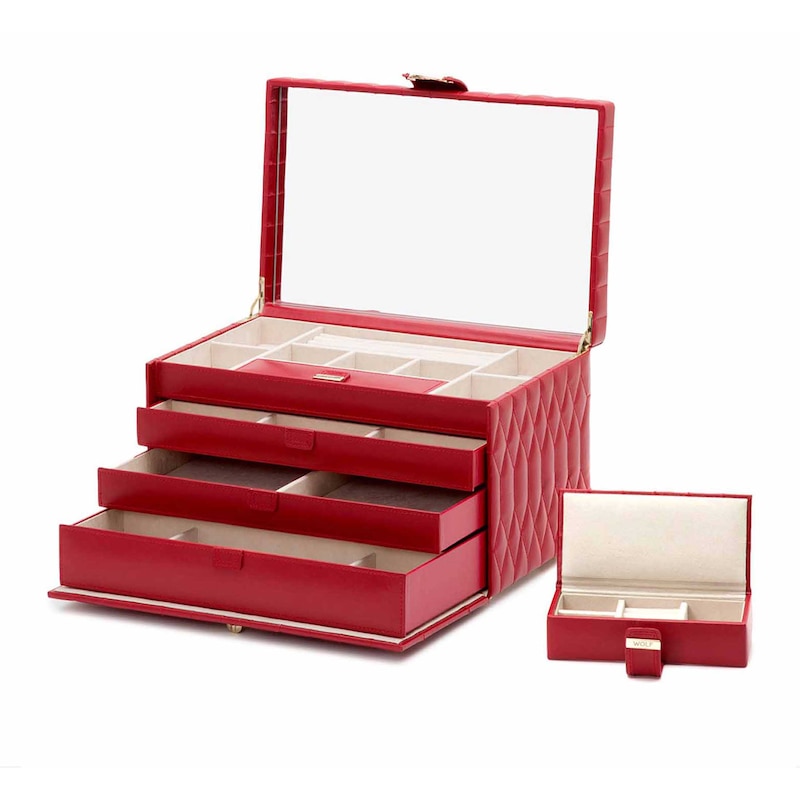 Main Image 3 of WOLF Caroline Large Jewelry Case