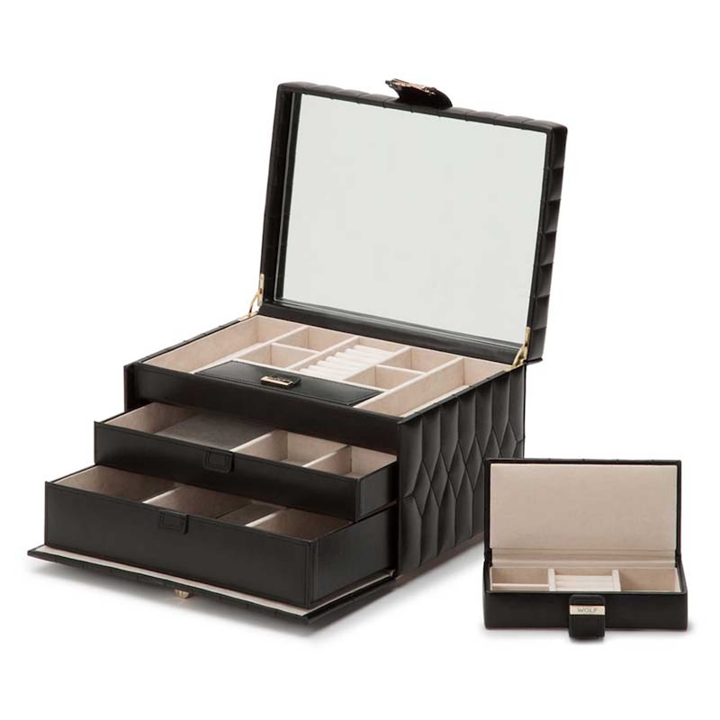 Main Image 3 of WOLF Caroline Medium Jewelry Case