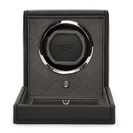 WOLF Cub Single Watch Winder with Cover