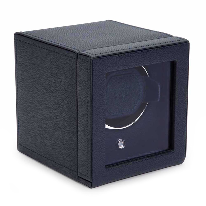 WOLF Cub Single Watch Winder with Cover