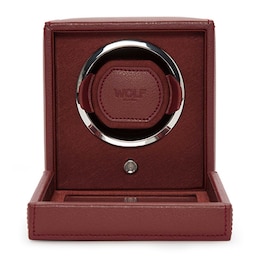 WOLF Cub Single Watch Winder with Cover