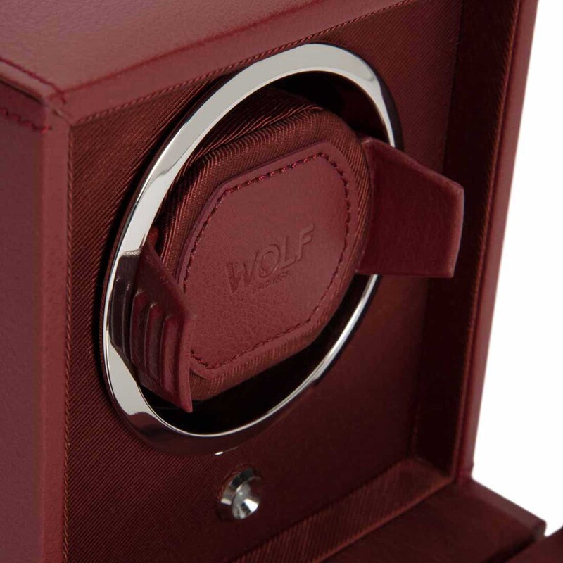 WOLF Cub Single Watch Winder with Cover