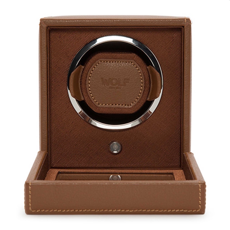 Main Image 1 of WOLF Cub Single Watch Winder with Cover