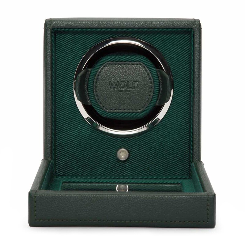 WOLF Cub Single Watch Winder with Cover