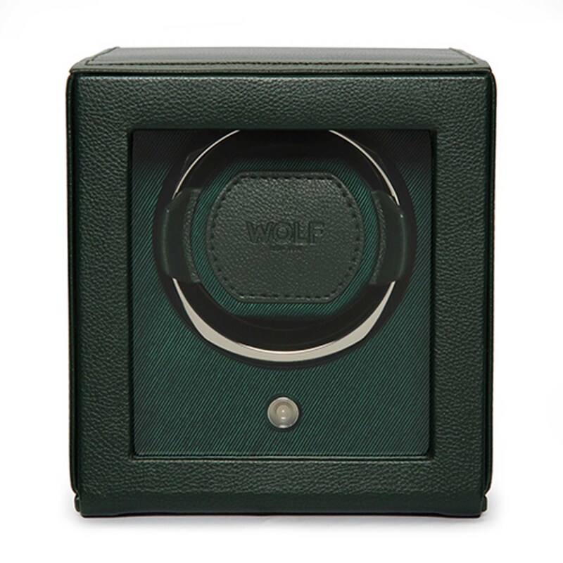 WOLF Cub Single Watch Winder with Cover