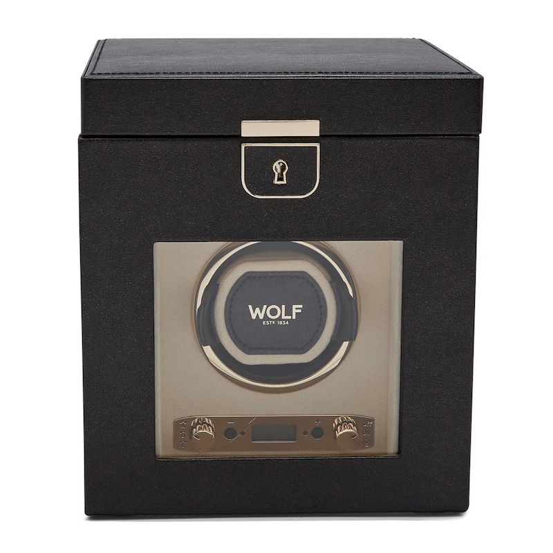Main Image 1 of WOLF Palermo Single Watch Winder with Storage