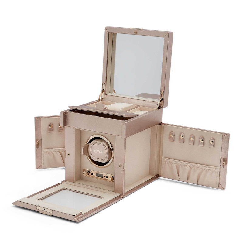 Main Image 2 of WOLF Palermo Single Watch Winder with Storage