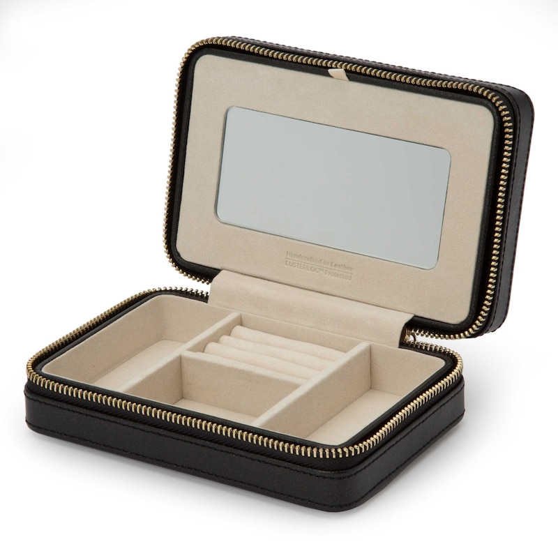 Main Image 4 of WOLF Palermo Zip Jewelry Case