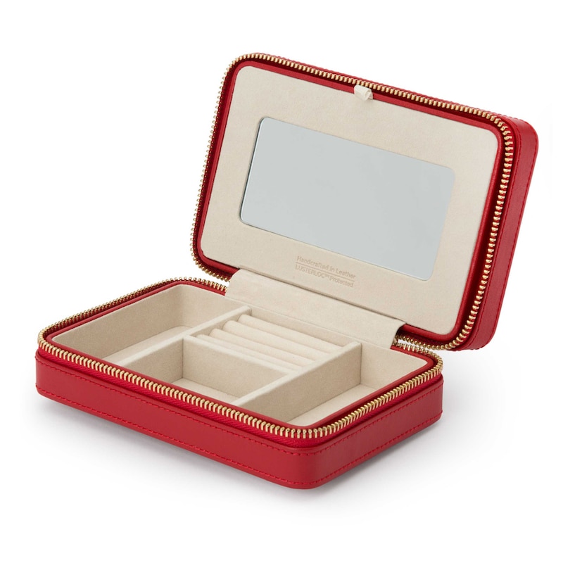 Main Image 3 of WOLF Palermo Zip Jewelry Case