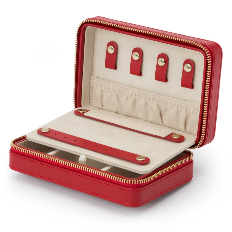Main Image 4 of WOLF Palermo Zip Jewelry Case