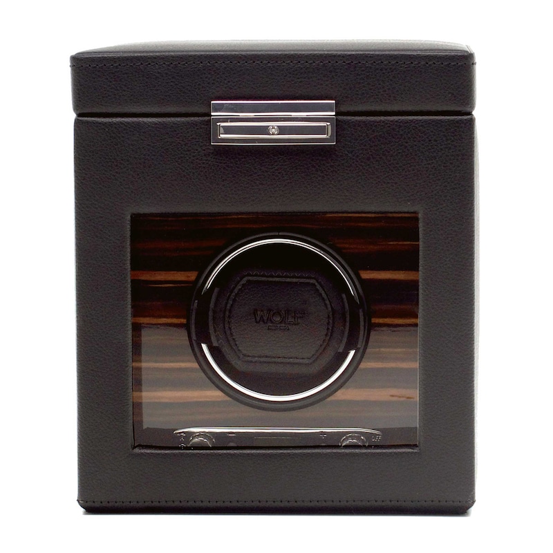 WOLF Roadster Single Watch Winder with Storage