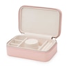 Thumbnail Image 1 of WOLF Sophia Zip Case Rose Quartz Leather