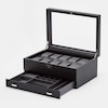 Thumbnail Image 1 of WOLF Viceroy 10 Piece Watch Box Black Vegan Leather
