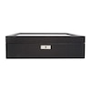 Thumbnail Image 1 of WOLF Viceroy 15 Piece Watch Box Black Vegan Leather