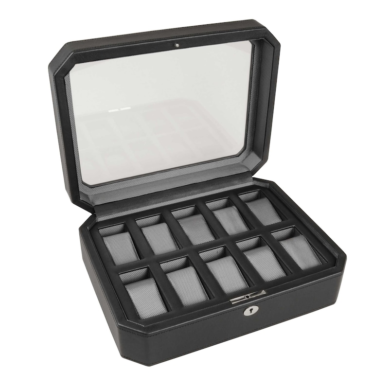 WOLF Windsor 10 Piece Watch Box