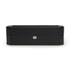 Thumbnail Image 0 of WOLF Windsor 5 Piece Watch Box Black Vegan Leather