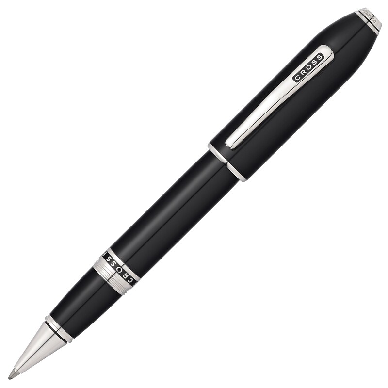 Cross Peerless 125 Obsidian Black Lacquer Rollerball Pen