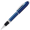 Thumbnail Image 1 of Cross Peerless Translucent Quartz Blue Lacquer Rollerball Pen
