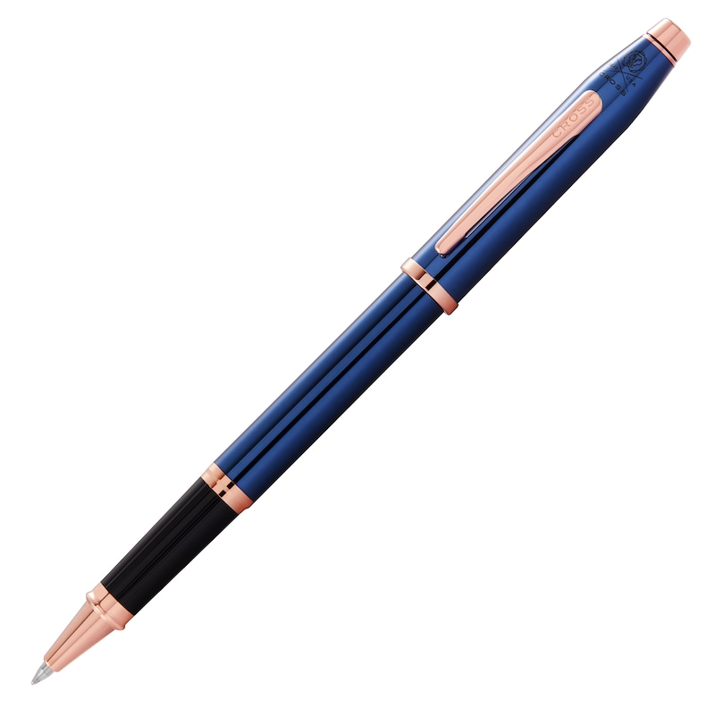 Cross Century II Translucent Blue Lacquer Rollerball Pen