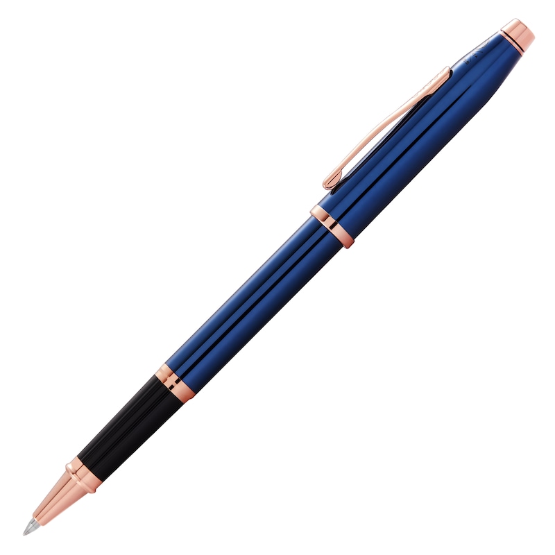 Cross Century II Translucent Blue Lacquer Rollerball Pen