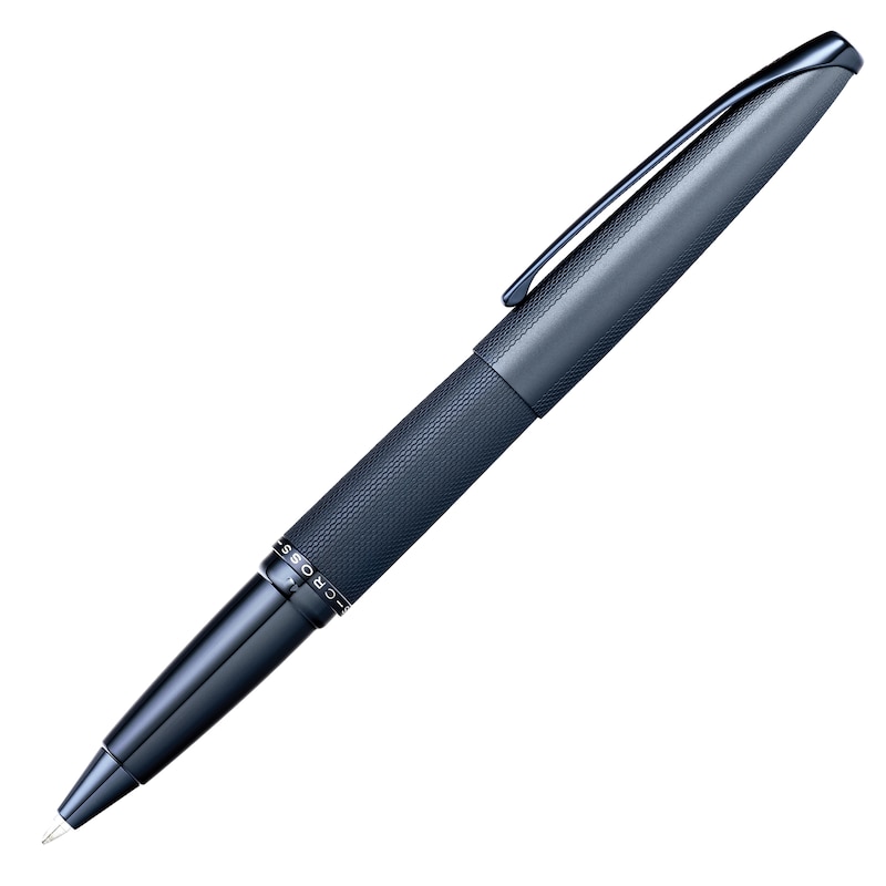 Cross ATX Sandblasted Dark Blue Rollerball Pen