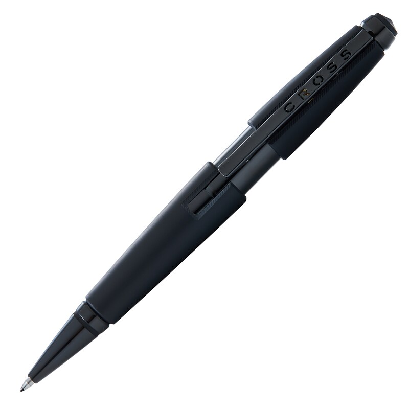 Cross Edge Matte Black Lacquer Gel Rollerball Pen