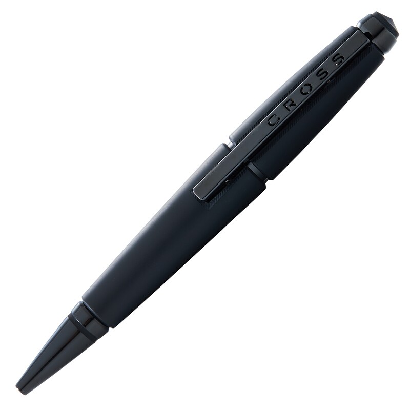 Cross Edge Matte Black Lacquer Gel Rollerball Pen
