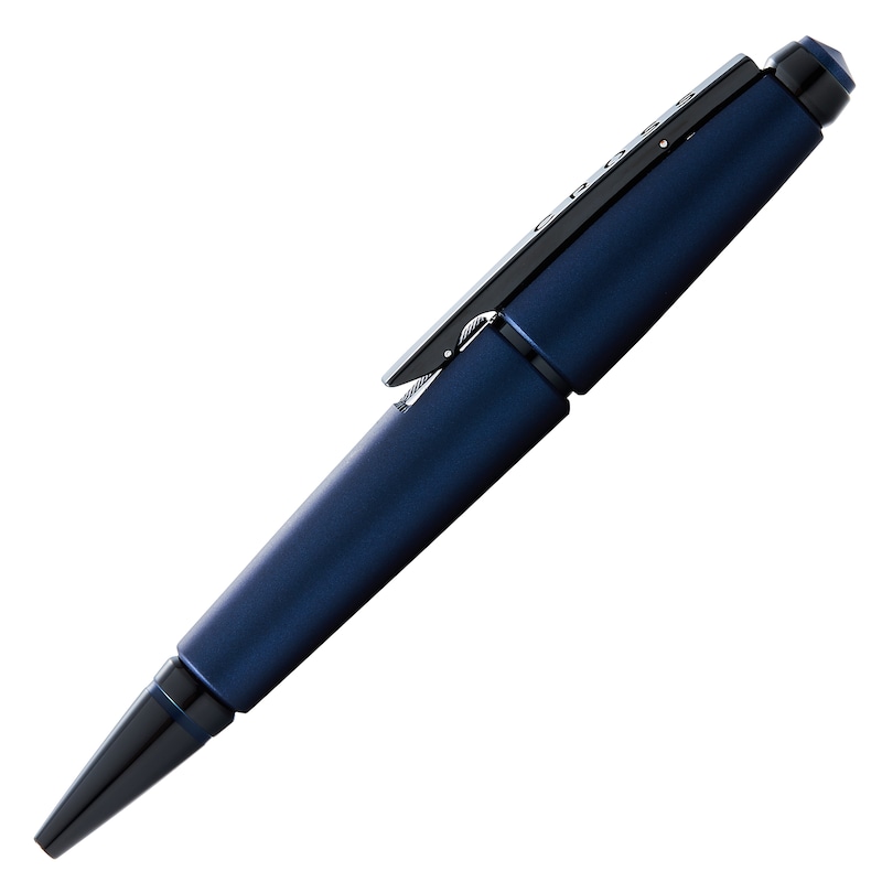 Main Image 3 of Cross Edge Matte Blue Lacquer Gel Rollerball Pen