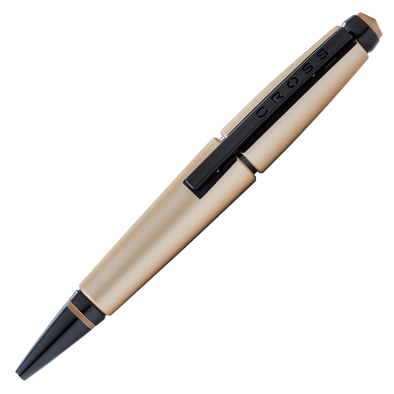 Cross Edge Matte Hazelnut Lacquer Gel Rollerball Pen
