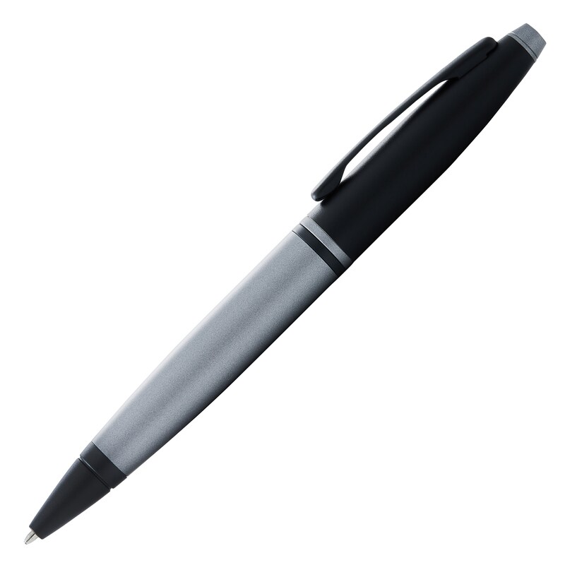 Main Image 1 of Cross Calais Matte Grey and Black Lacquer Ballpoint Pen