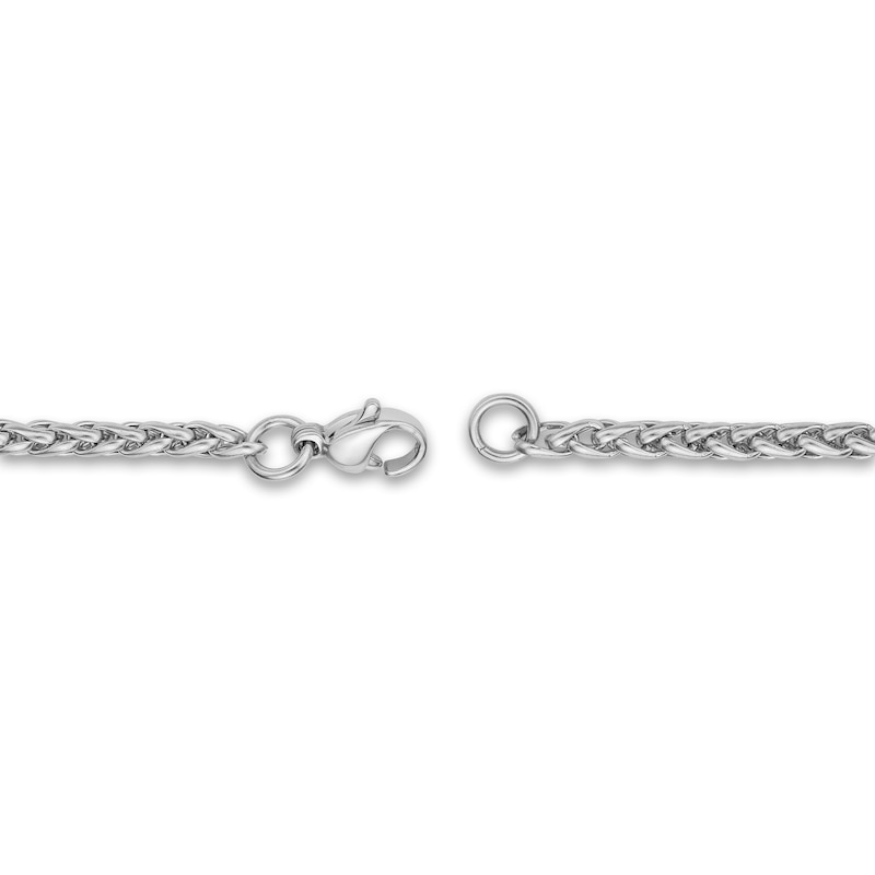 Solid Rope Chain Necklace Sterling Silver 22